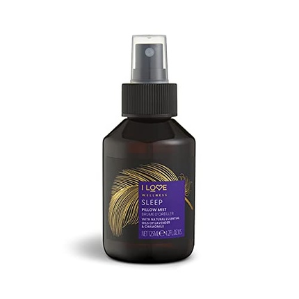 Спрей для подушки Wellness SLEEP с эфирными маслами лаванды и ромашки 125 мл I Love
Спрей для подушки Wellness SLEEP с эфирными маслами лаванды и ромашки 125 мл I Love