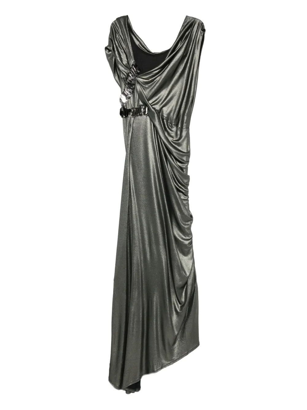 Декорированное платье макси с драпировкой Gemy Maalouf, серебряный
Декорированное платье макси с драпировкой Gemy Maalouf, серебряный