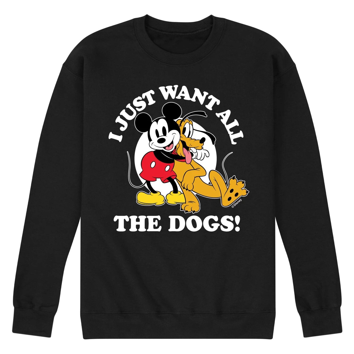 Мужская флисовая толстовка Disney's Pluto Want All Dogs Licensed Character
Мужская флисовая толстовка Disney's Pluto Want All Dogs Licensed Character