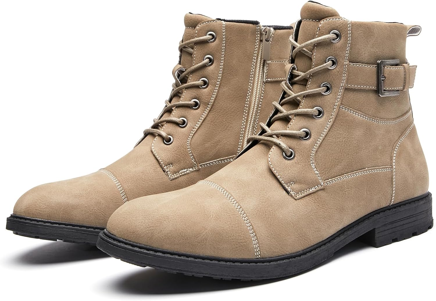Мужские ботинки челси, удобные рабочие ботинки на платформе, кожаные высокие мотоциклетные ботинки на молнии Zhoupulp, хаки
Мужские ботинки челси, удобные рабочие ботинки на платформе, кожаные высокие мотоциклетные ботинки на молнии Zhoupulp, хаки