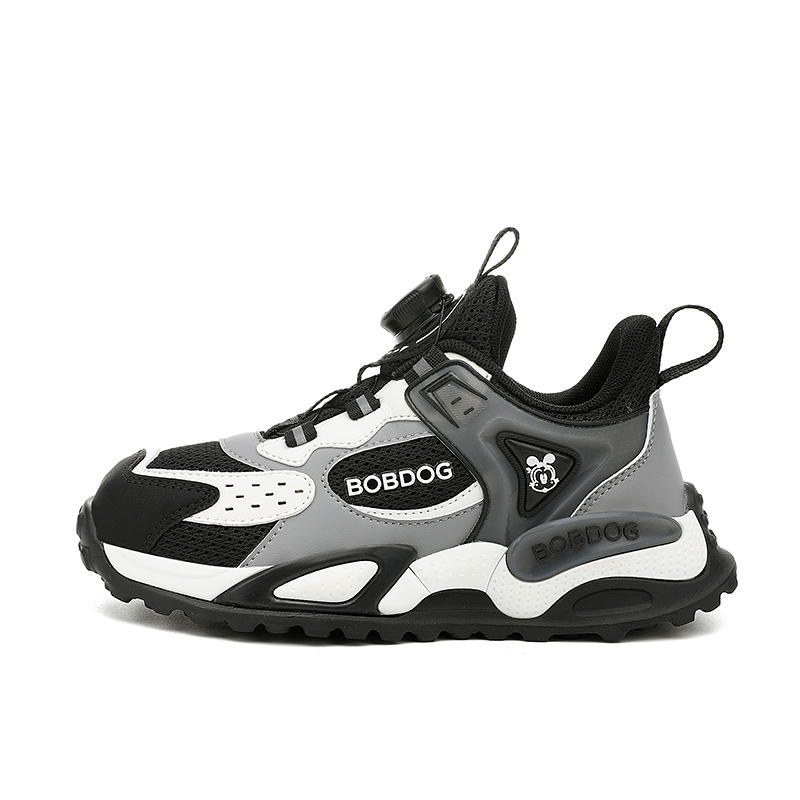 Низкие детские кроссовки для бега: противоскользящие, износостойкие, с хорошей упругостью, дышащие, легкие, с амортизацией BOBDOG, черный/белый
Низкие детские кроссовки для бега: противоскользящие, износостойкие, с хорошей упругостью, дышащие, легкие, с амортизацией BOBDOG, черный/белый