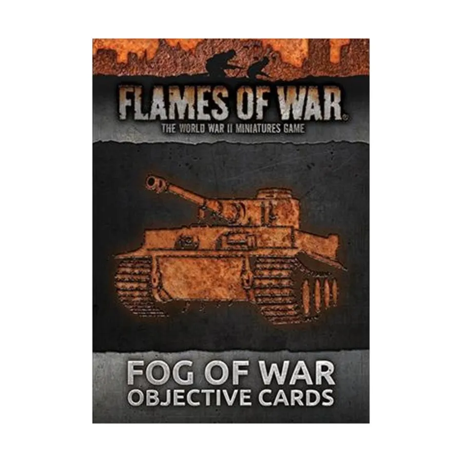 Колода целей «Туман войны», Flames of War - WWII - Core Rules & Assorted
Колода целей «Туман войны», Flames of War - WWII - Core Rules & Assorted