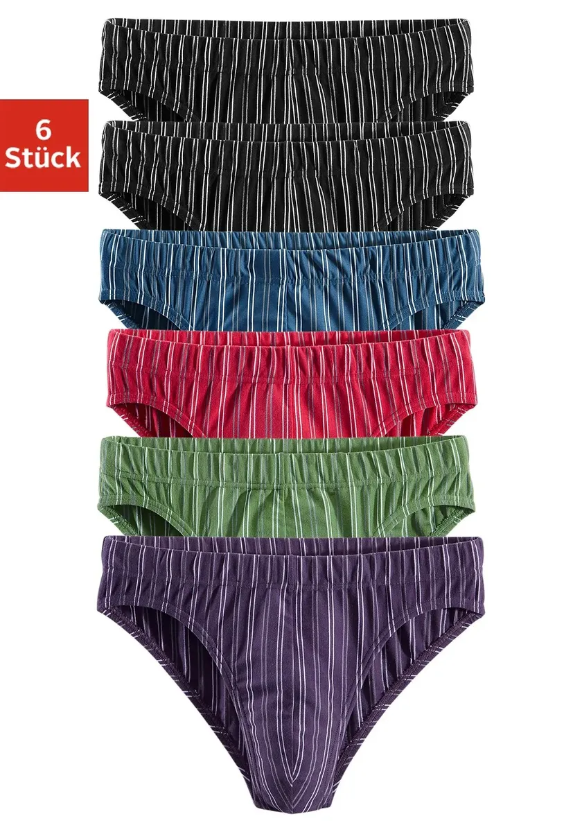 Трусы le jogger (6 шт. в упаковке) с полосками, окрашенными в пряжу, цвет Bunt
Трусы le jogger (6 шт. в упаковке) с полосками, окрашенными в пряжу, цвет Bunt