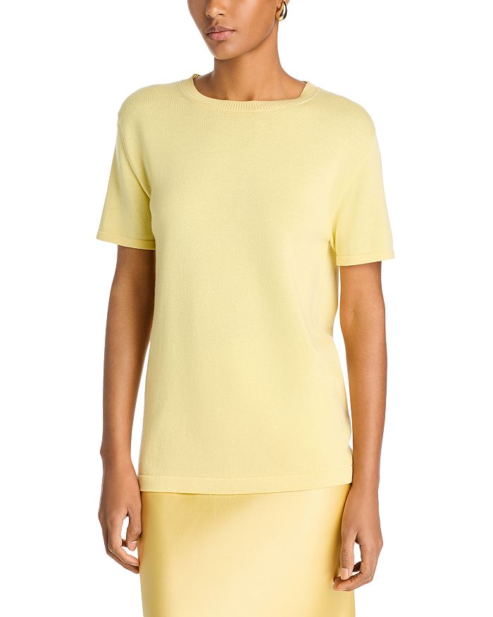 Короткий рукав свитер Sergio Hudson, желтый 
Короткий рукав свитер Sergio Hudson, желтый