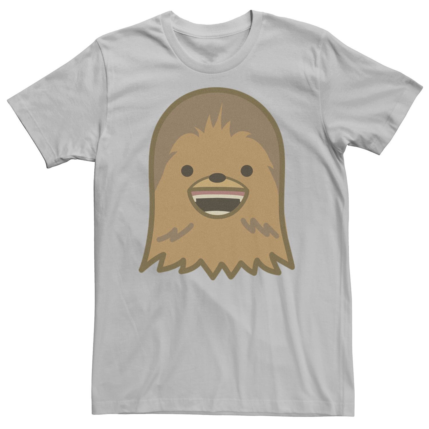 Мужская футболка с плоским рисунком «Звездные войны Чубакка Happy Face» Licensed Character
Мужская футболка с плоским рисунком «Звездные войны Чубакка Happy Face» Licensed Character