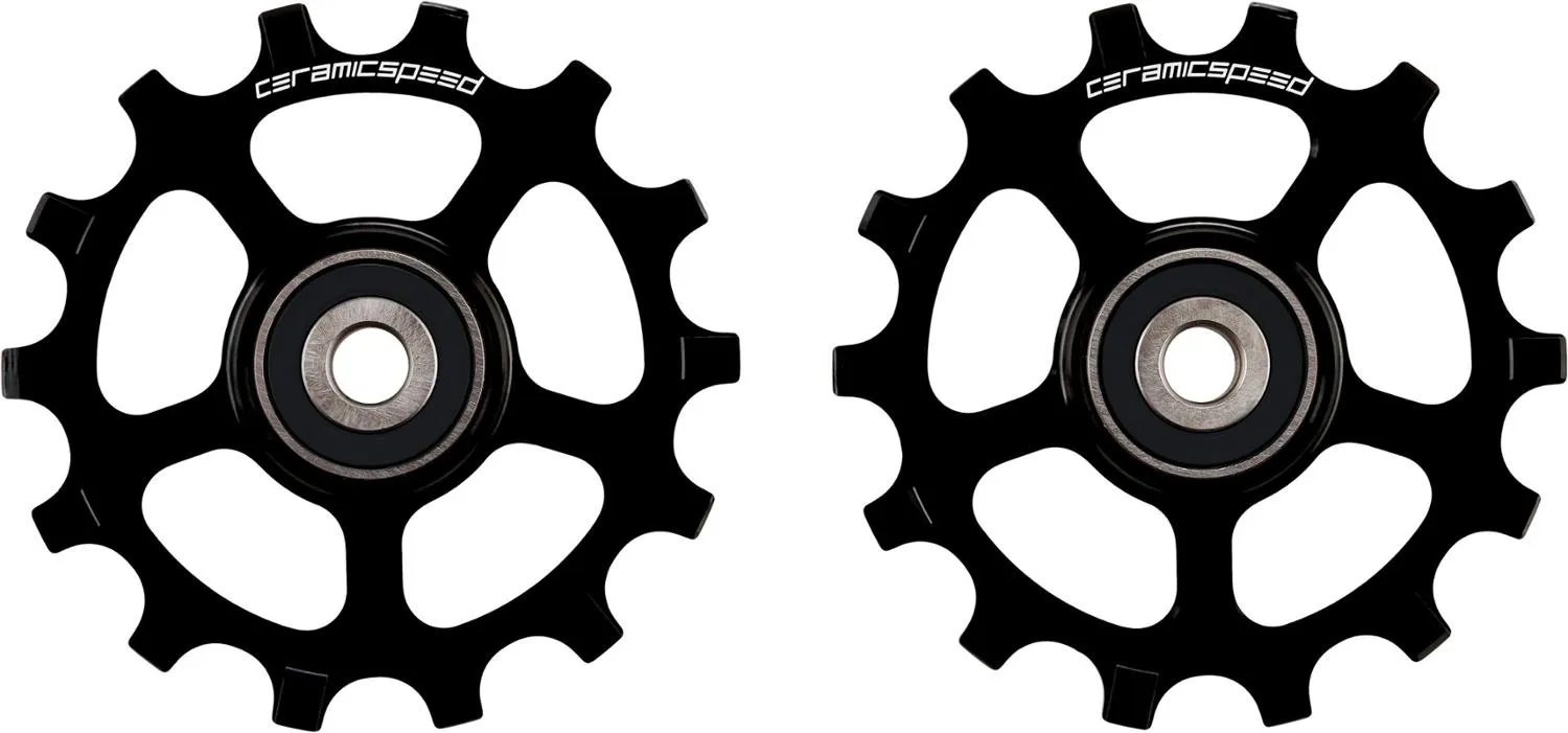 Ролики для задних переключателей Shimano XT/XTR CeramicSpeed, Black
Ролики для задних переключателей Shimano XT/XTR CeramicSpeed, Black