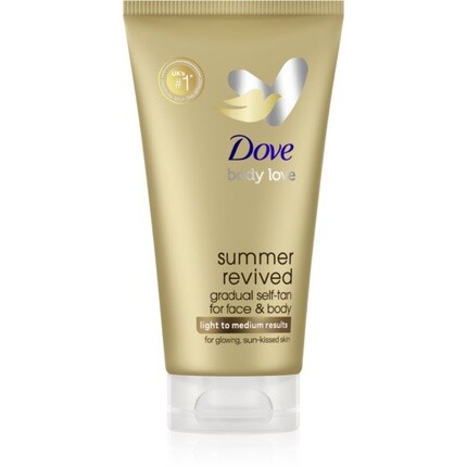 Dove Лосьон для автозагара Summer Revived - от легкого до среднего, 75 мл
Dove Лосьон для автозагара Summer Revived - от легкого до среднего, 75 мл