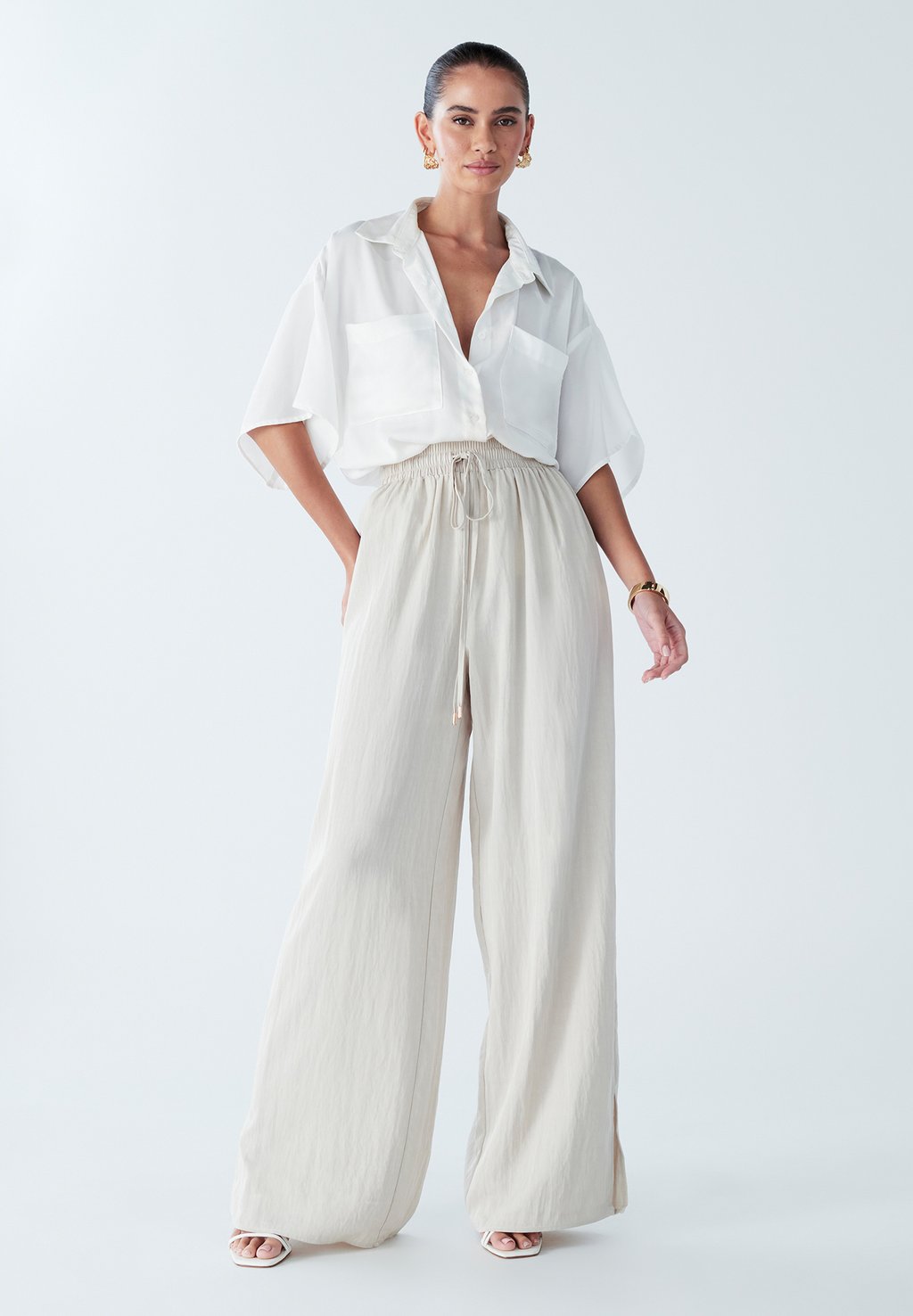 Брюки JOSEFINA BWLDR, белый
Брюки JOSEFINA BWLDR, белый