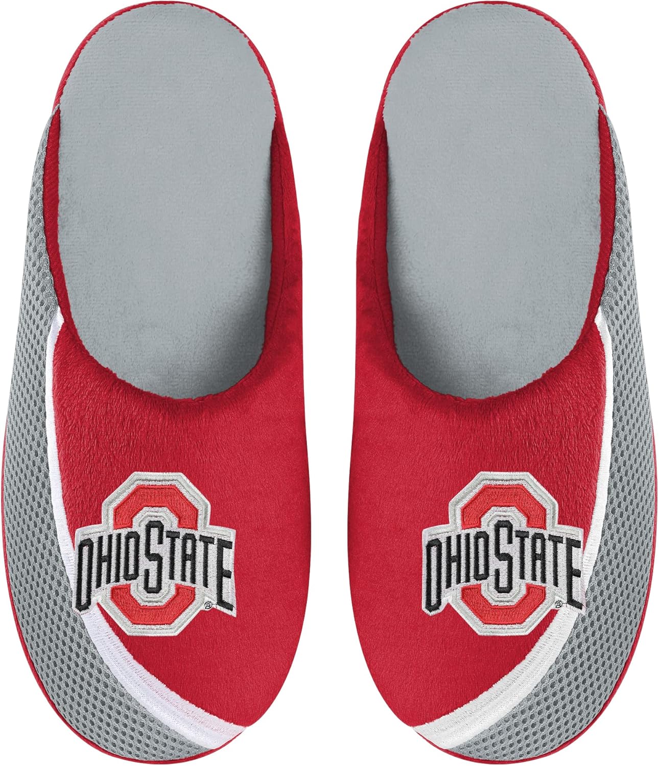 Мужские тапочки FOCO NCAA 2022 с большим логотипом и цветной окантовкой, Ohio State Buckeyes
Мужские тапочки FOCO NCAA 2022 с большим логотипом и цветной окантовкой, Ohio State Buckeyes