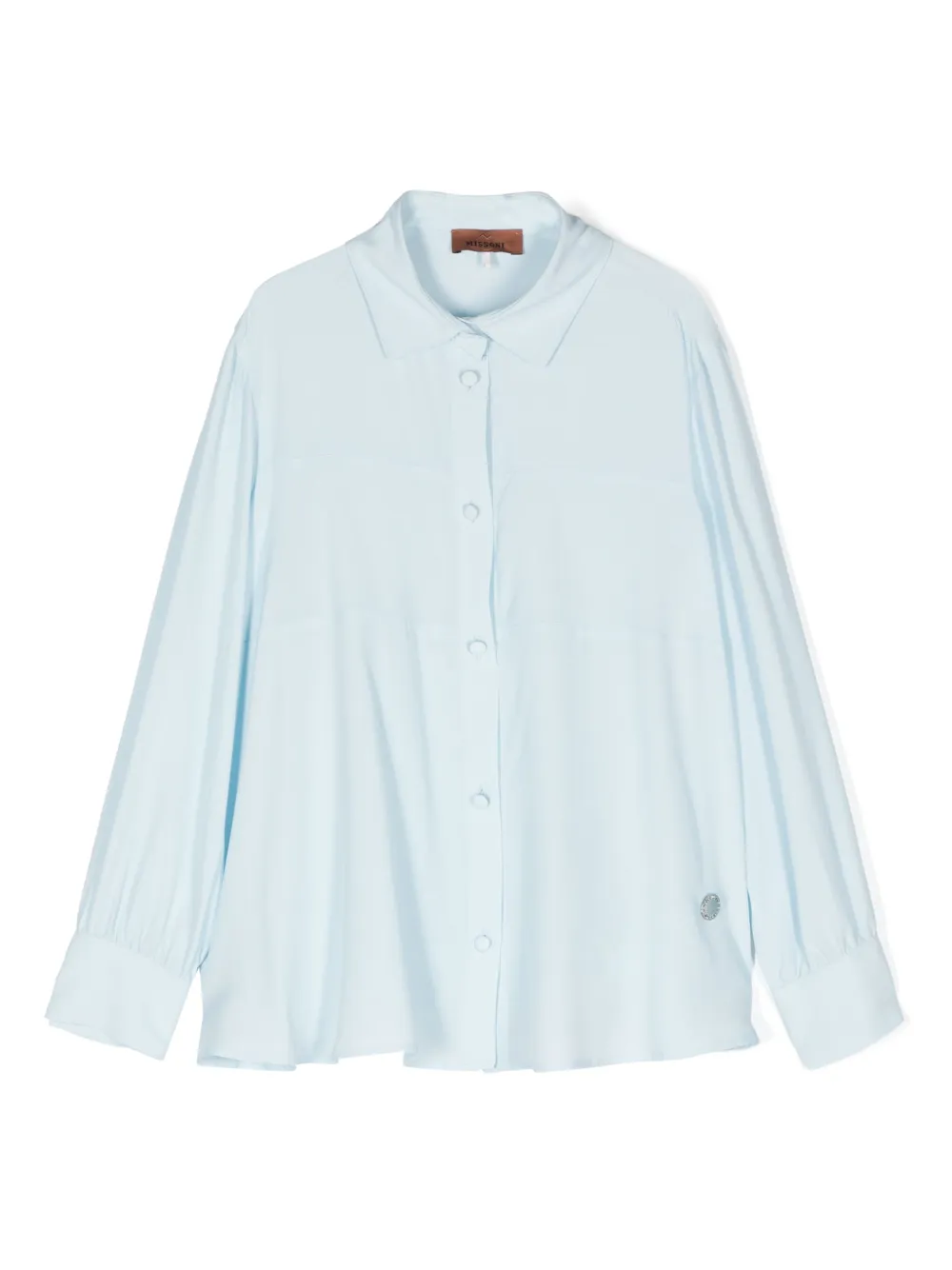 Рубашка из ткани жоржет Missoni Kids, синий
Рубашка из ткани жоржет Missoni Kids, синий