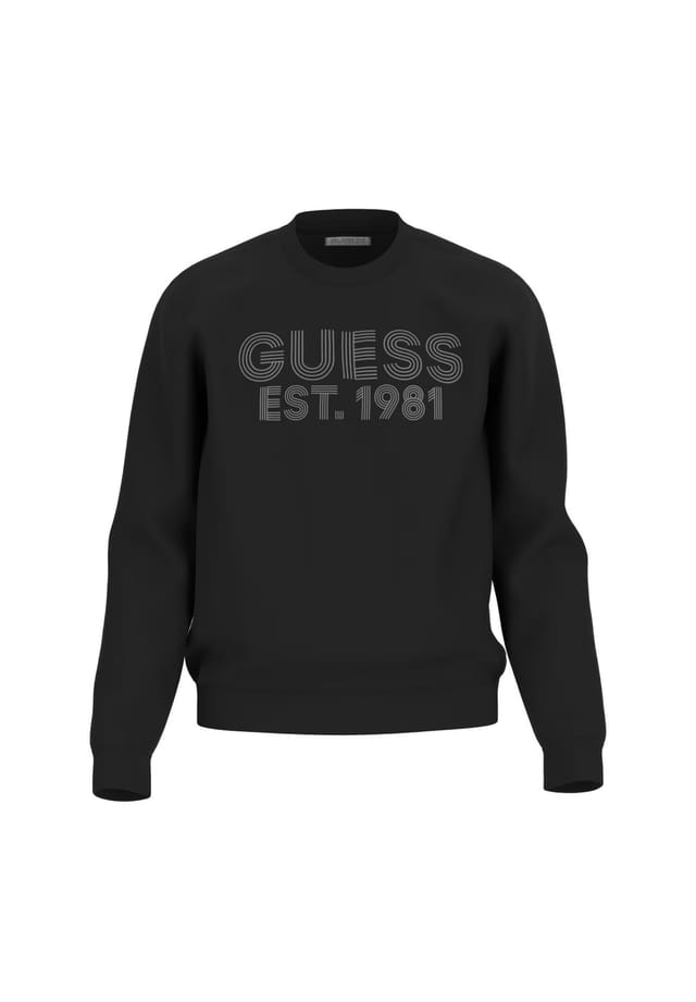 Толстовка пуловер beau Guess, черный
Толстовка пуловер beau Guess, черный