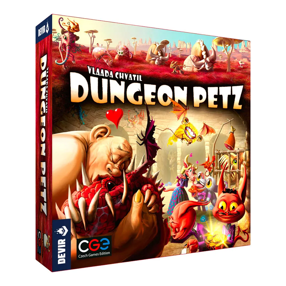 Детская настольная игра Devir Dungeon Petz, мультиколор
Детская настольная игра Devir Dungeon Petz, мультиколор