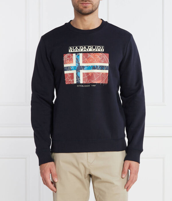 Свитшот мужской Napapijri с фирменным принтом, синий
Свитшот мужской Napapijri с фирменным принтом, синий