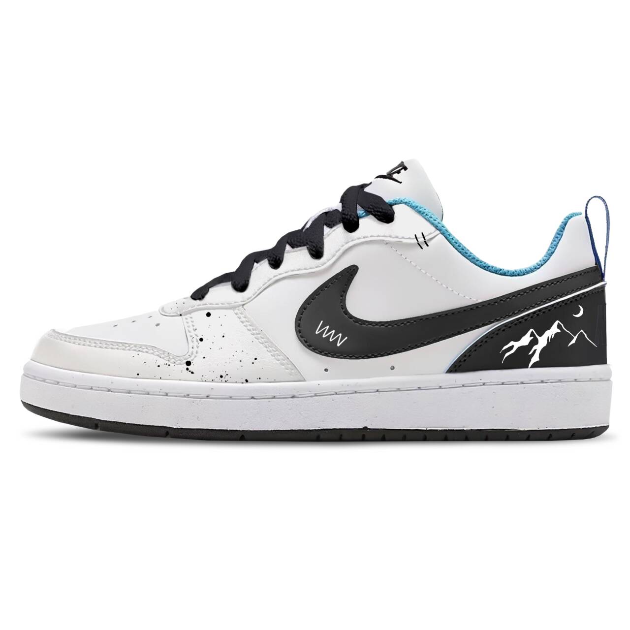 Детские кроссовки для скейтбординга Court Borough с амортизацией, износостойкие, противоскользящие, с низким верхом, для подростков Nike, черный 
Детские кроссовки для скейтбординга Court Borough с амортизацией, износостойкие, противоскользящие, с низким верхом, для подростков Nike, черный