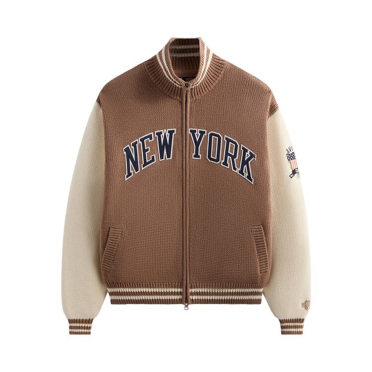 Свитер Kith & AVIREX For The New York Knicks Wings Wyona Full Zip Sweater Stock, желто-коричневый
Свитер Kith & AVIREX For The New York Knicks Wings Wyona Full Zip Sweater Stock, желто-коричневый