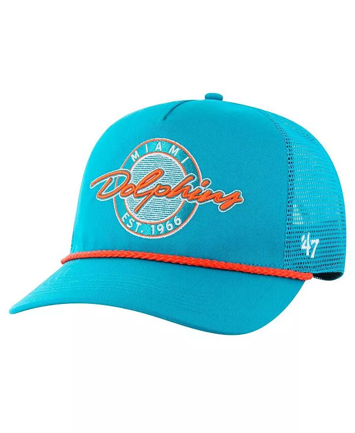 Мужская регулируемая кепка Aqua Miami Dolphins Promenade Hitch Trucker '47 Brand
Мужская регулируемая кепка Aqua Miami Dolphins Promenade Hitch Trucker '47 Brand