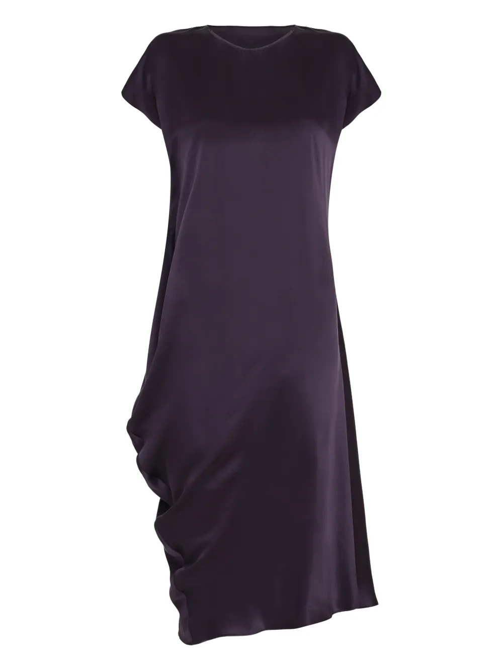 Шелковое платье миди с драпировкой Uma | Raquel Blay, фиолетовый
Шелковое платье миди с драпировкой Uma | Raquel Blay, фиолетовый