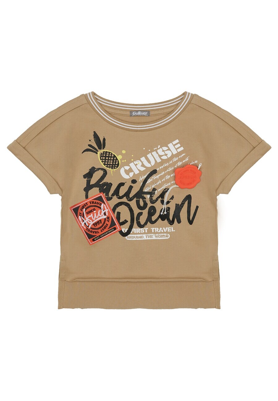 Футболка Gulliver, бежевый
Футболка Gulliver, бежевый