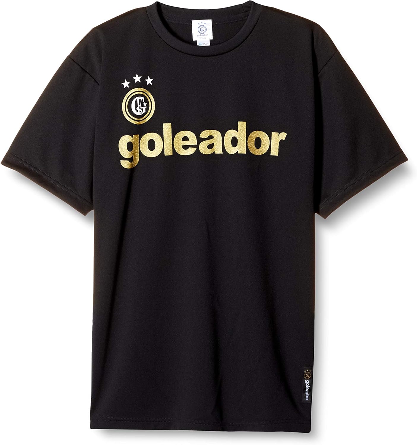 Тренировочная футболка Goleador Unisex Adult G-440, черный/золотой
Тренировочная футболка Goleador Unisex Adult G-440, черный/золотой