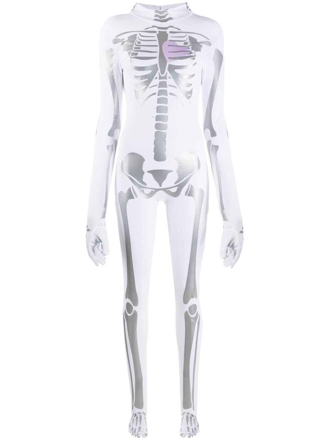 Natasha Zinko ромпер с принтом, белый
Natasha Zinko ромпер с принтом, белый