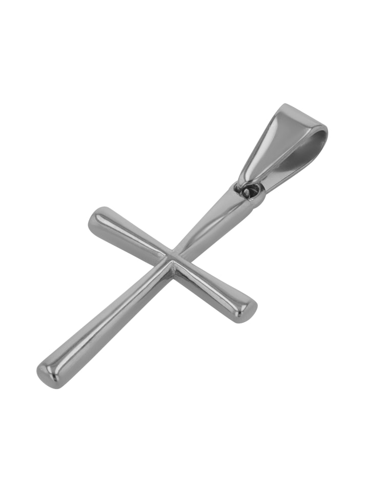 Adeliás Женский кулон - крест из нержавеющей стали, серебристый
Adeliás Женский кулон - крест из нержавеющей стали, серебристый