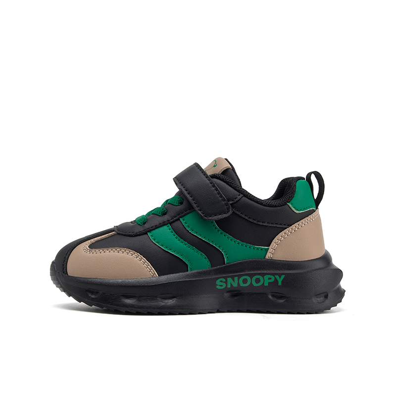 Нескользящие, амортизирующие, дышащие, низкие детские кроссовки для повседневной носки SNOOPY, черный/зеленый
Нескользящие, амортизирующие, дышащие, низкие детские кроссовки для повседневной носки SNOOPY, черный/зеленый