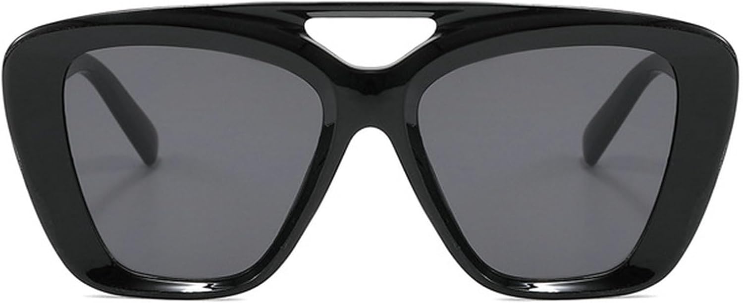 Ретро-солнцезащитные очки «кошачий глаз» с двойной перемычкой, модные градиентные оттенки для женщин и мужчин с защитой от УФ-излучения UV400, матовые солнцезащитные очки конфетных цветов mincl, C7
Ретро-солнцезащитные очки «кошачий глаз» с двойной перемычкой, модные градиентные оттенки для женщин и мужчин с защитой от УФ-излучения UV400, матовые солнцезащитные очки конфетных цветов mincl, C7