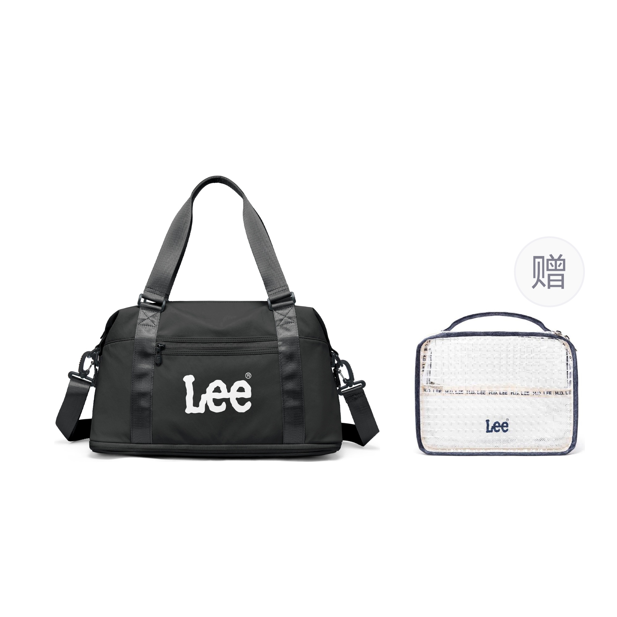 Lee Тканевая дорожная сумка, Obsidian Black+Travel Toiletry Bag
Lee Тканевая дорожная сумка, Obsidian Black+Travel Toiletry Bag