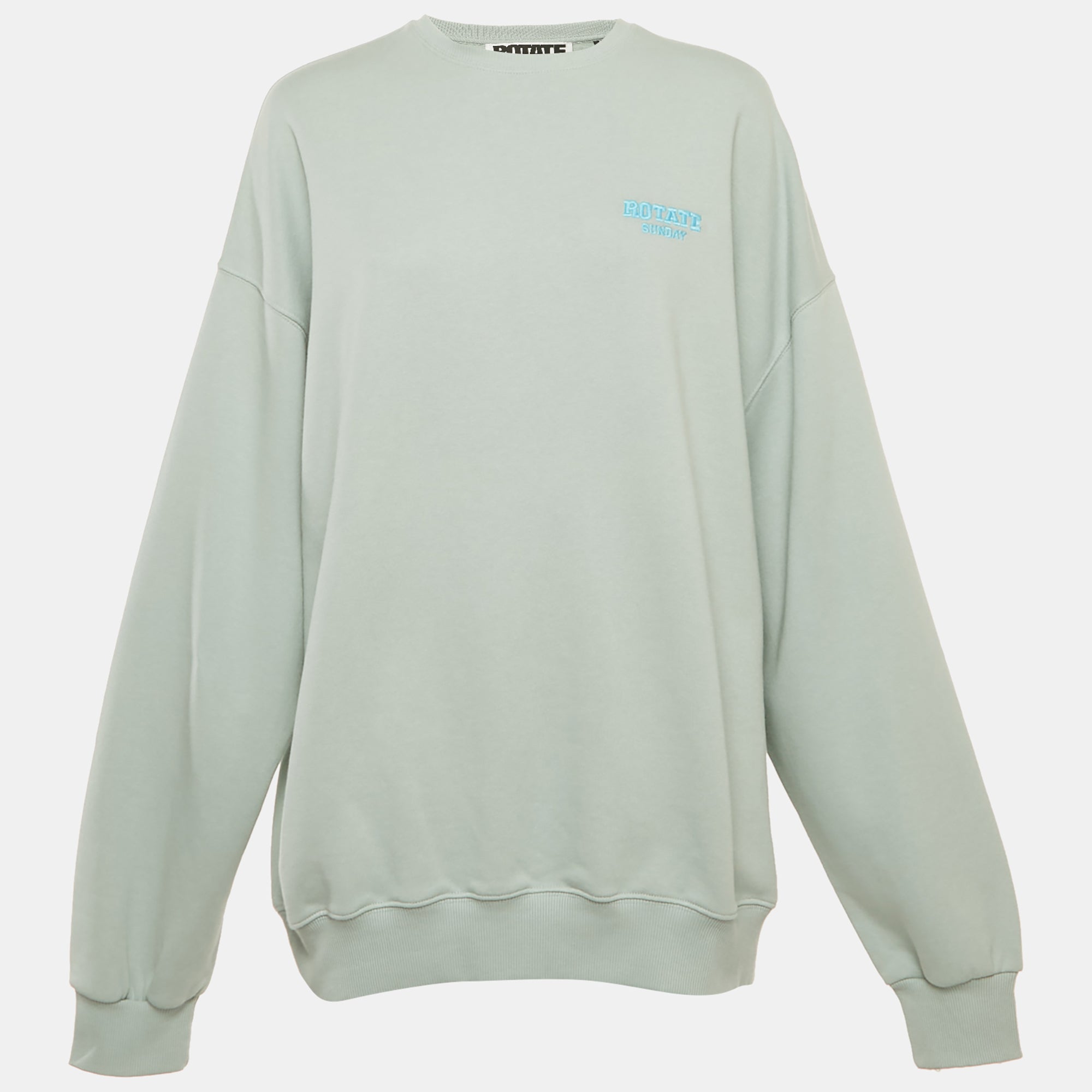 Толстовка с круглым вырезом Rotate Birger Christensen Surf Blue Cotton Iris, Синий, Толстовка с круглым вырезом Rotate Birger Christensen Surf Blue Cotton Iris
Толстовка с круглым вырезом Rotate Birger Christensen Surf Blue Cotton Iris, Синий, Толстовка с круглым вырезом Rotate Birger Christensen Surf Blue Cotton Iris