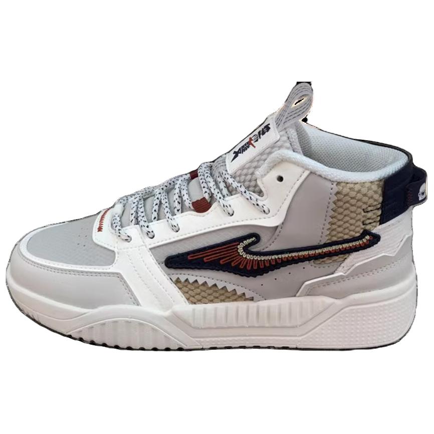 Скользоустойчивые амортизирующие износостойкие высокие скейтерские кроссовки мужские Erke, цвет слоновая кость/серый оттенок 1
Скользоустойчивые амортизирующие износостойкие высокие скейтерские кроссовки мужские Erke, цвет слоновая кость/серый оттенок 1