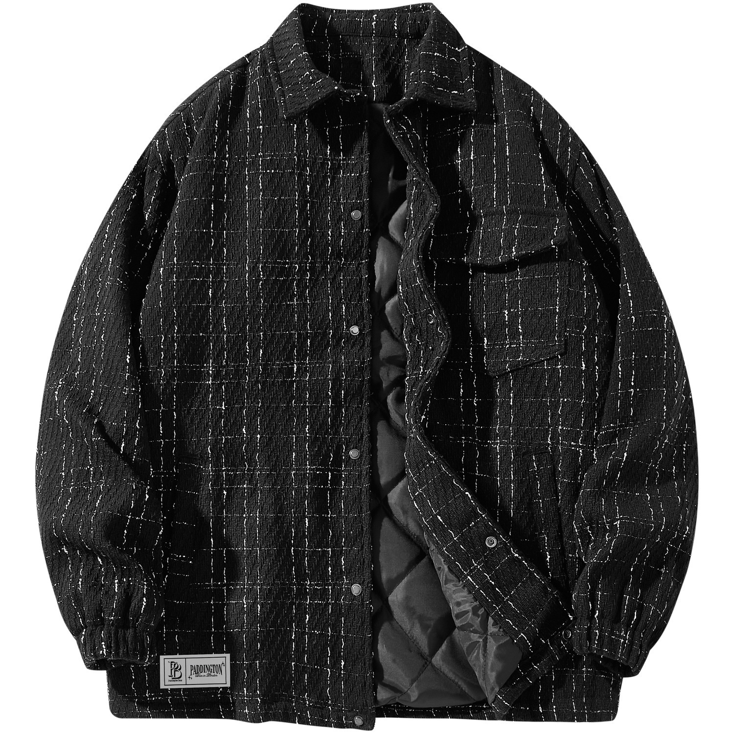 Paddington Bears Куртка Unisex, Plaid Black (Padded and Thickened)
Paddington Bears Куртка Unisex, Plaid Black (Padded and Thickened)