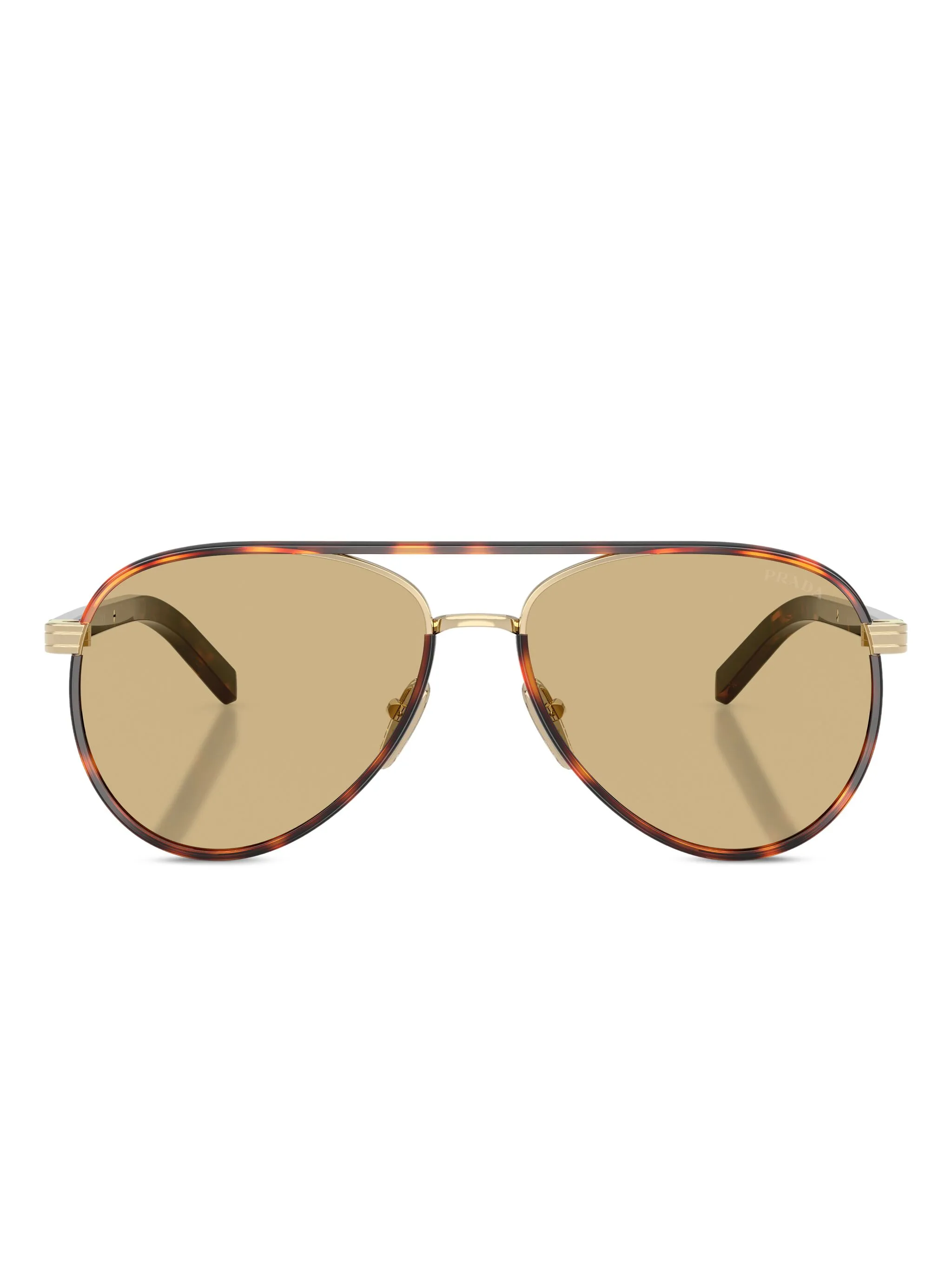 Солнцезащитные очки-пилоты Prada, коричневый
Солнцезащитные очки-пилоты Prada, коричневый