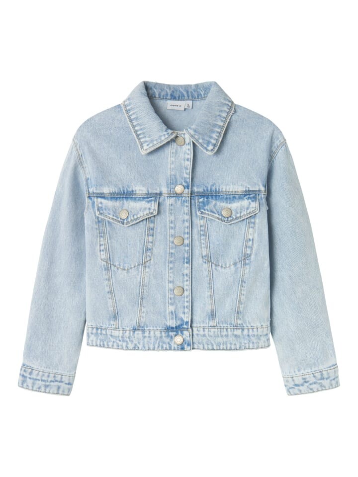 Джинсовая куртка name it Jeansjacke NKFMILA DNM JACKET 8510-ZA, цвет light blue bleached denim
Джинсовая куртка name it Jeansjacke NKFMILA DNM JACKET 8510-ZA, цвет light blue bleached denim