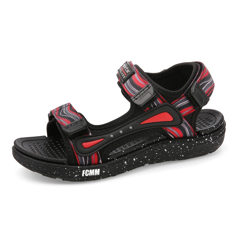 Сандалии детские с амортизацией и дышащими низкими каблуками FCMM, черный/красный
Сандалии детские с амортизацией и дышащими низкими каблуками FCMM, черный/красный