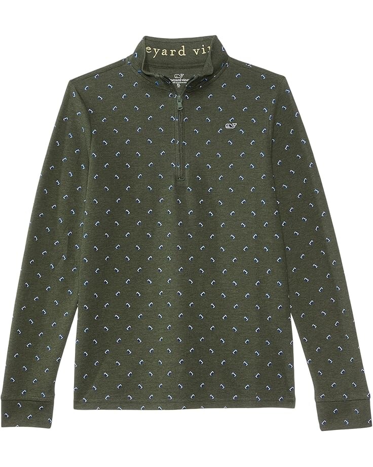 Толстовка Vineyard Vines Kids Saltwater Quarter Zip, цвет Forestolive Football
Толстовка Vineyard Vines Kids Saltwater Quarter Zip, цвет Forestolive Football
