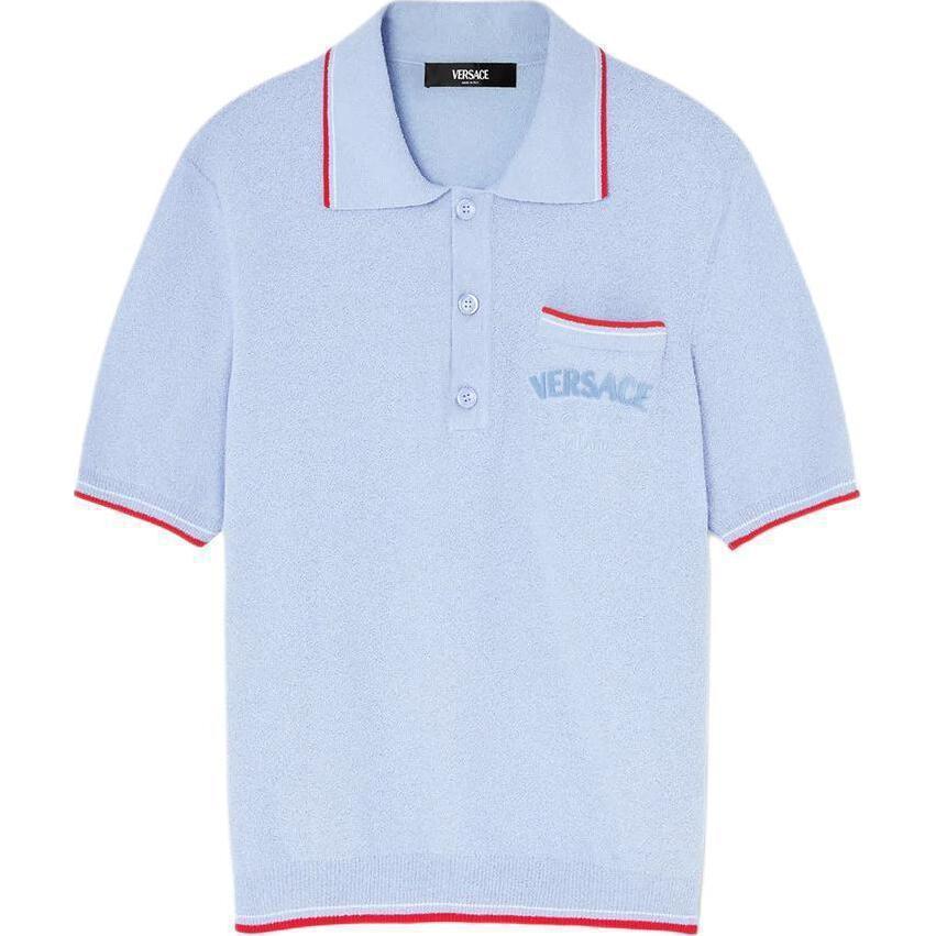 VERSACE SS24 Футболка-поло мужская синяя, Синий, VERSACE SS24 Футболка-поло мужская синяя
VERSACE SS24 Футболка-поло мужская синяя, Синий, VERSACE SS24 Футболка-поло мужская синяя