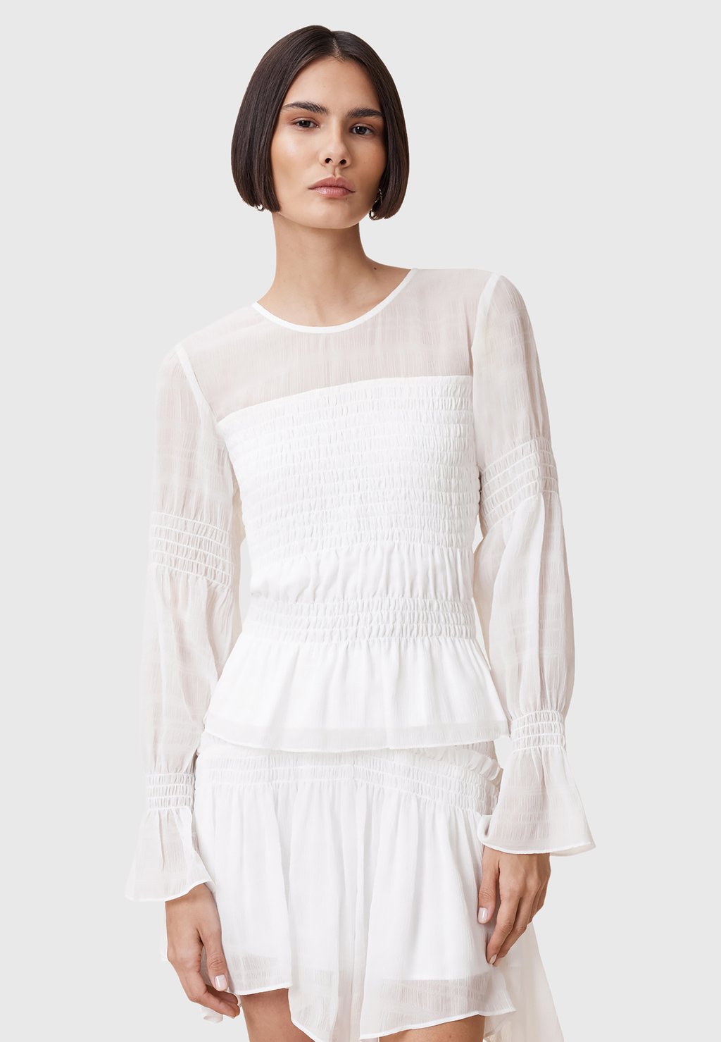 Топ с длинными рукавами PAMELA AllSaints, белый
Топ с длинными рукавами PAMELA AllSaints, белый