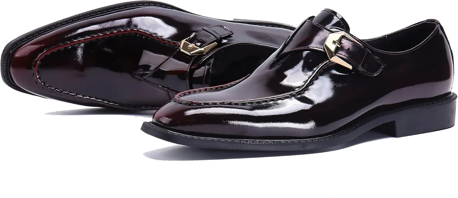 Мужские лоферы Santimon, классические туфли с пряжкой, на удобной подошве, из лакированной кожи, для делового и повседневного ношения, красный
Мужские лоферы Santimon, классические туфли с пряжкой, на удобной подошве, из лакированной кожи, для делового и повседневного ношения, красный