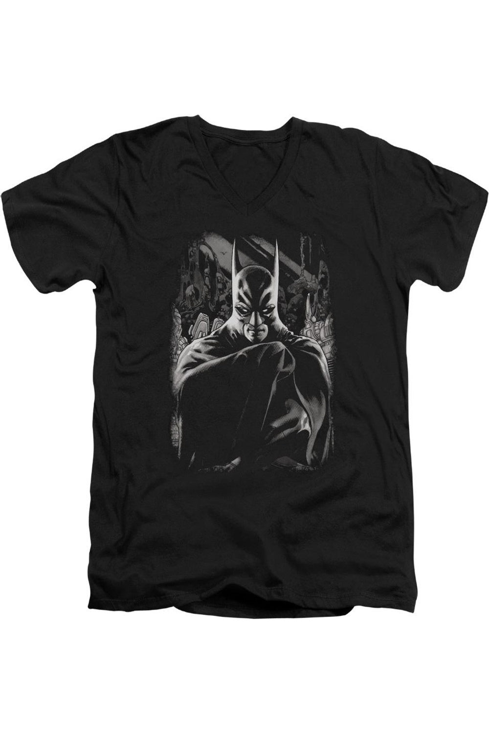 Футболка Batman Detective 821 Cover с коротким рукавом и V-образным вырезом для взрослых Gildan, черный
Футболка Batman Detective 821 Cover с коротким рукавом и V-образным вырезом для взрослых Gildan, черный