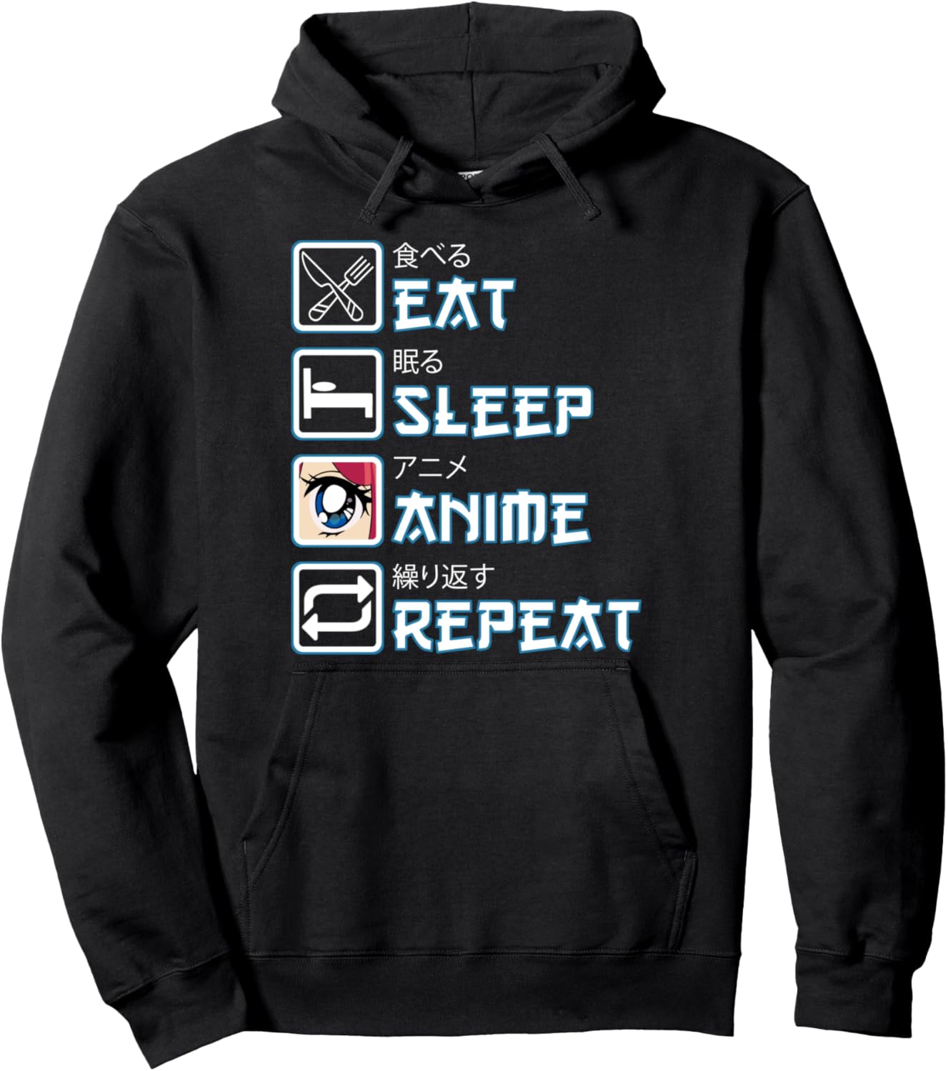 Sleep Anime Repeat Eat - Kawaii Manga - Милая аниме-толстовка, черная Japanese Anime Manga Kawaii Naniweave Gift, Черный, Sleep Anime Repeat Eat - Kawaii Manga - Милая аниме-толстовка, черная Japanese Anime Manga Kawaii Naniweave Gift
Sleep Anime Repeat Eat - Kawaii Manga - Милая аниме-толстовка, черная Japanese Anime Manga Kawaii Naniweave Gift, Черный, Sleep Anime Repeat Eat - Kawaii Manga - Милая аниме-толстовка, черная Japanese Anime Manga Kawaii Naniweave Gift