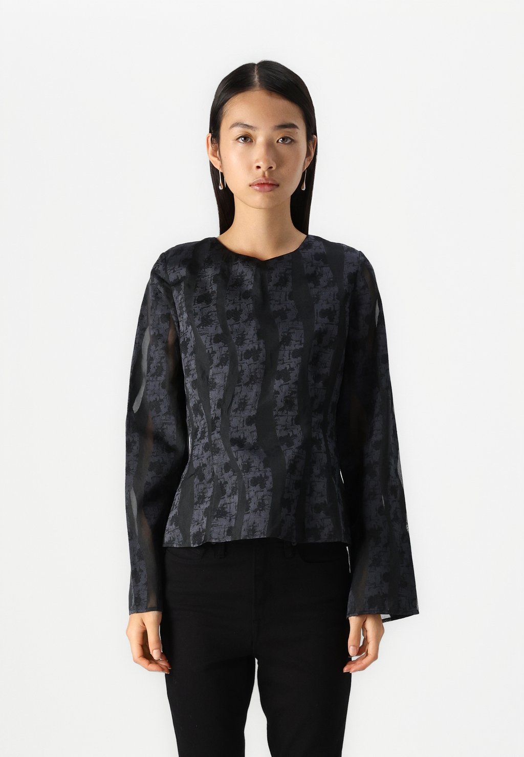 Блуза ANAI Samsøe Samsøe, черный 
Блуза ANAI Samsøe Samsøe, черный