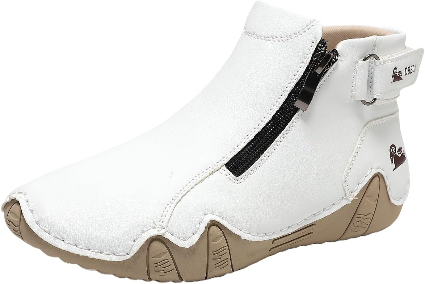 Унисекс ботинки из искусственной замши с круглым носком и застежкой-молнией, с теплой подкладкой из меха Ayziemezm, белый
Унисекс ботинки из искусственной замши с круглым носком и застежкой-молнией, с теплой подкладкой из меха Ayziemezm, белый