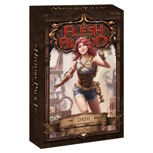Карточная игра Flesh And Blood: History Pack 1 – Blitz Deck – Dash
Карточная игра Flesh And Blood: History Pack 1 – Blitz Deck – Dash