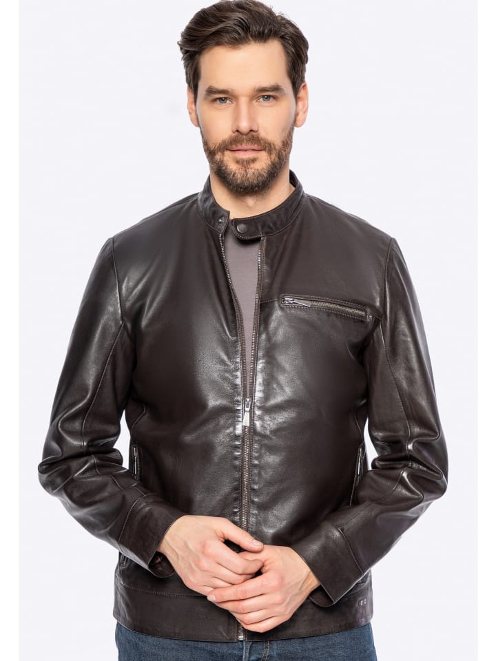 Кожаная куртка Wittchen, темно-коричневый
Кожаная куртка Wittchen, темно-коричневый