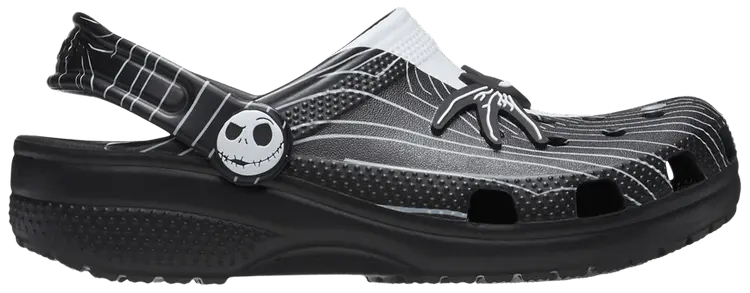Кроссовки Crocs Nightmare Before Christmas x Classic Clog Kids 'Jack Skellington's Suit', черный
Кроссовки Crocs Nightmare Before Christmas x Classic Clog Kids 'Jack Skellington's Suit', черный