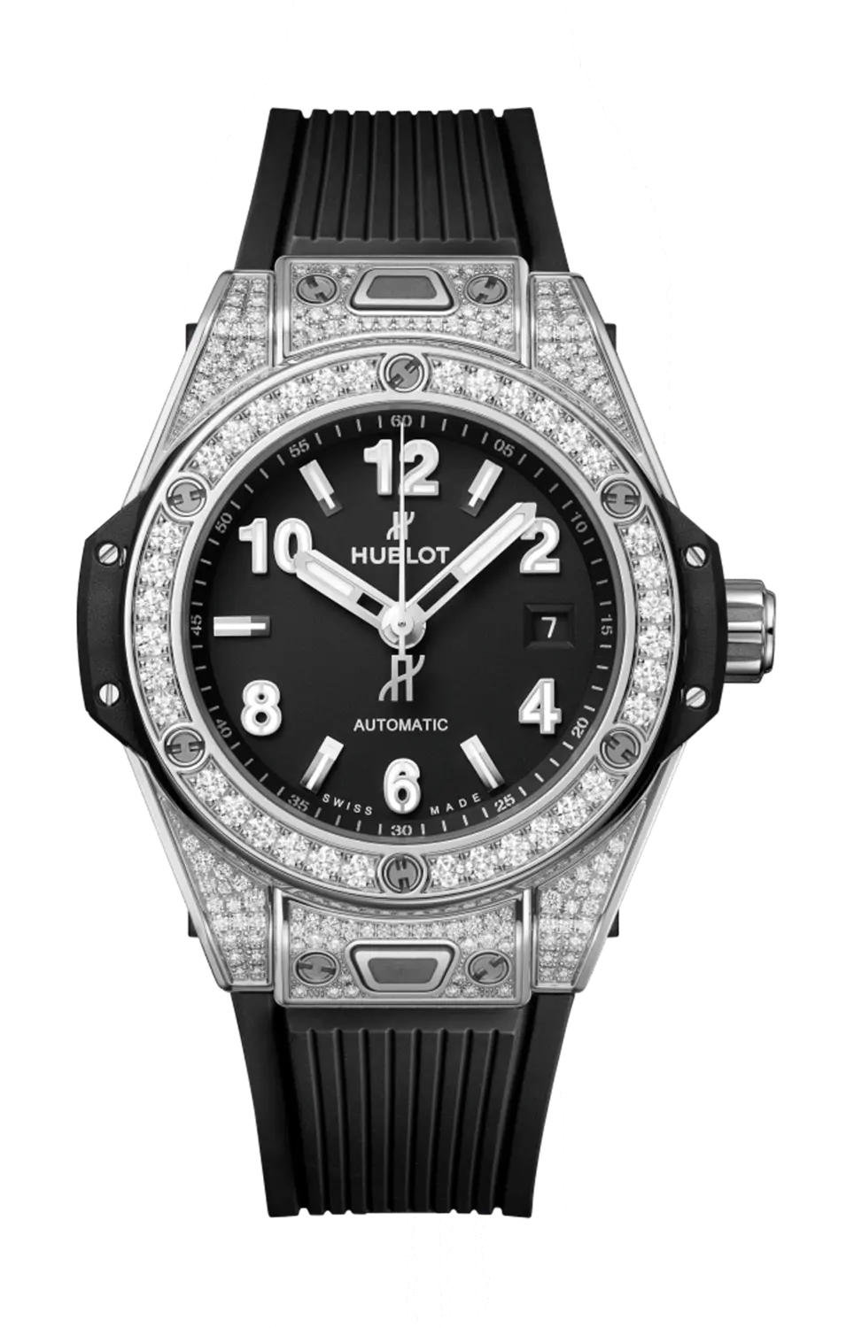 Часы Hublot Big bang one click steel pavé 33 мм
Часы Hublot Big bang one click steel pavé 33 мм