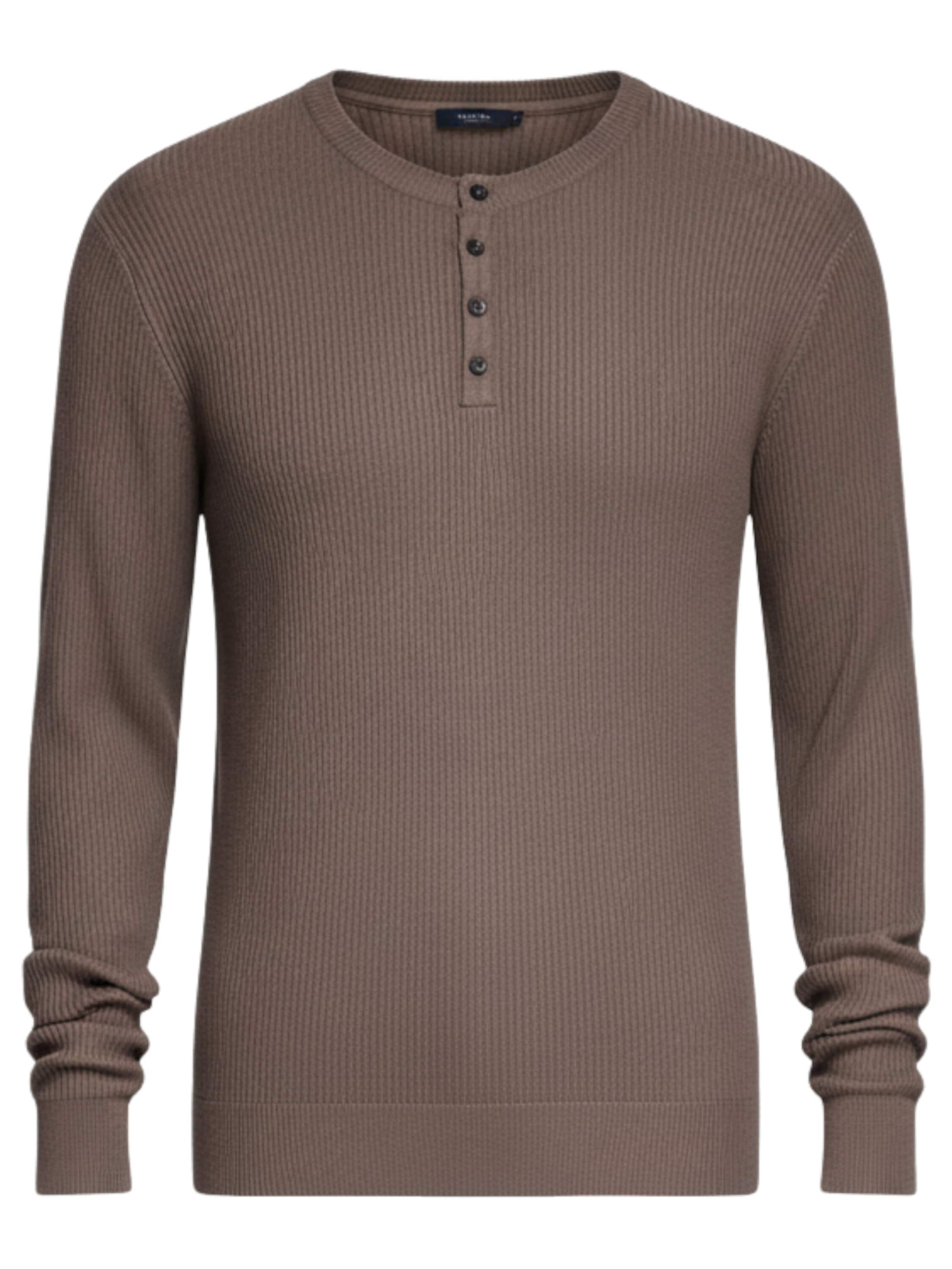 Ombre Свитер 'OM-SWSW-0182' в темно-коричневом цвете
Ombre Свитер 'OM-SWSW-0182' в темно-коричневом цвете