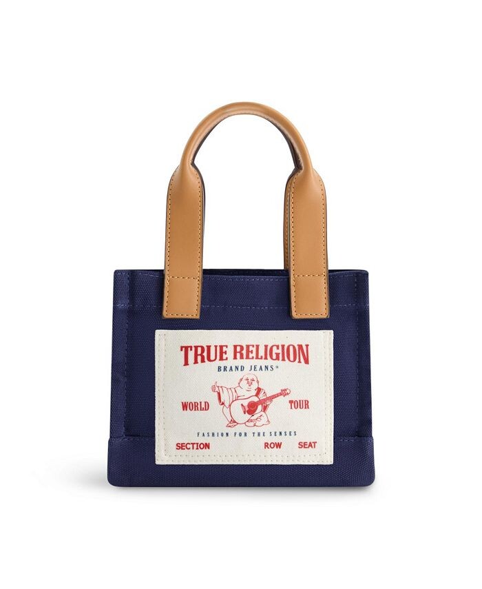 Женская мини-тоут True Religion, синий
Женская мини-тоут True Religion, синий