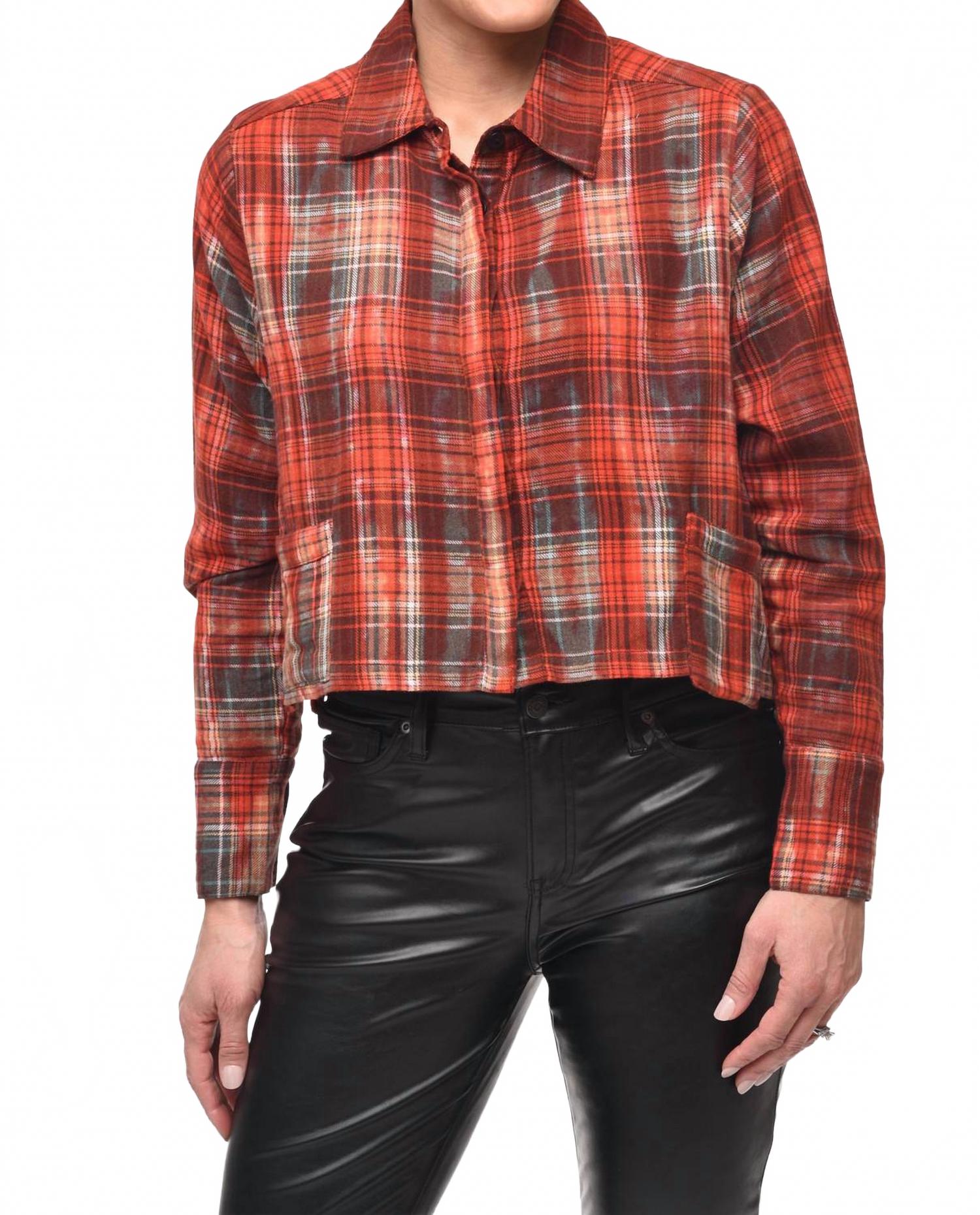 Рубашка Cecilia на пуговицах в клетку Johnstone Tulip Clothing, Johnstone Flannel
Рубашка Cecilia на пуговицах в клетку Johnstone Tulip Clothing, Johnstone Flannel