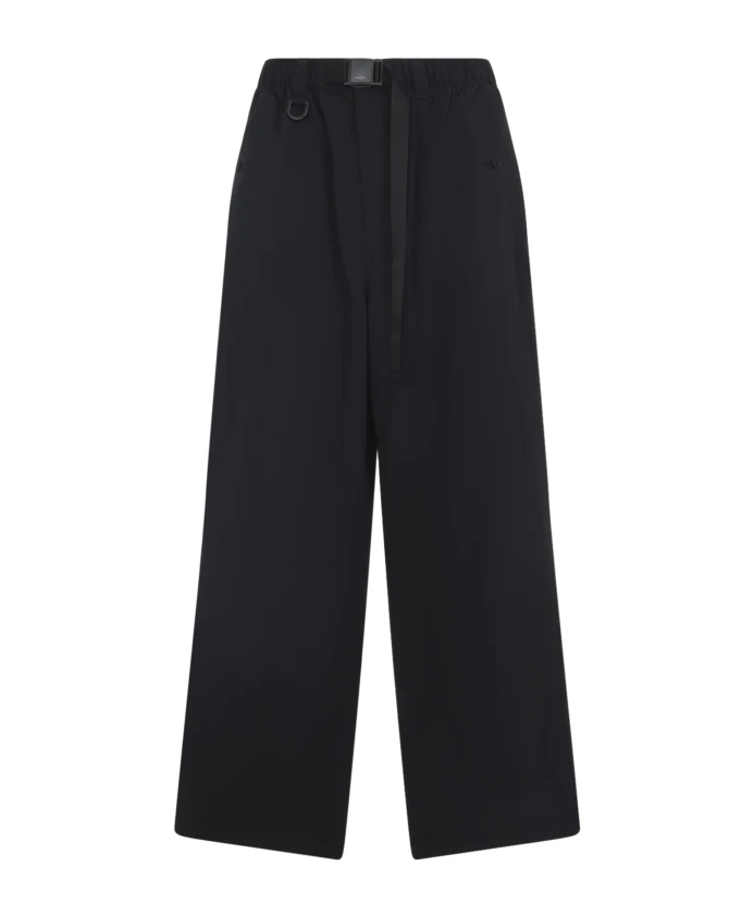 Черные нейлоновые брюки с широкими штанинами Y-3, черный
Черные нейлоновые брюки с широкими штанинами Y-3, черный